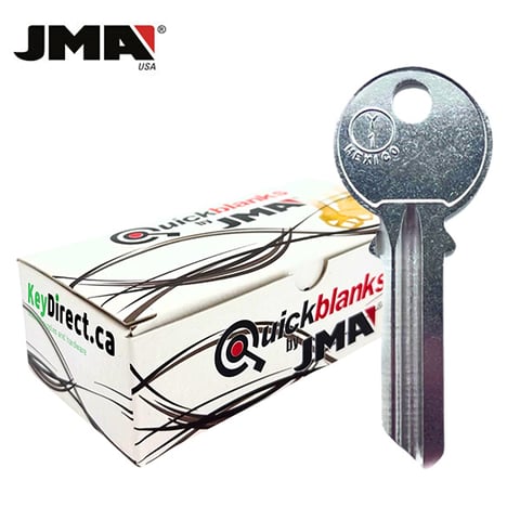 JMA – Y1NP Metal Key Blank For Yale / Nickel Plate / YA-41DE / 50 Pack