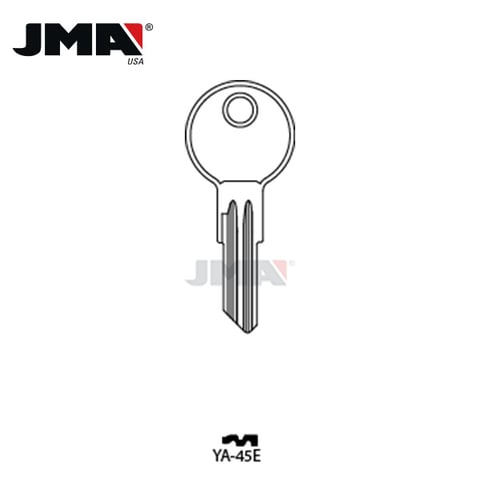 JMA – Y14 YALE / 9279 / 5-Wafer Cabinet Metal Blank Key / Brass / YA-45E