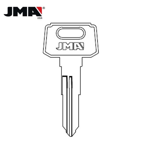 JMA – YAMA-19I – X117 YH48 Yamaha Suzuki Motorcycle Metal Key Blank