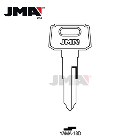 JMA – YH47 Yamaha Motorcycle Metal Key Blank / YAMA-18D
