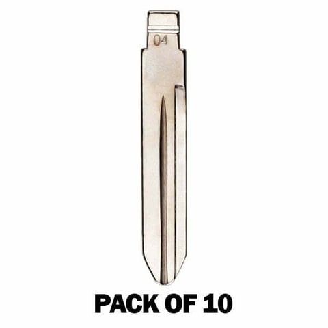 (Pack of 10) KEYDIY Key Blade – Chrysler Y157/Y159 – For Xhorse / Keydiy Universal Remote Flip Keys