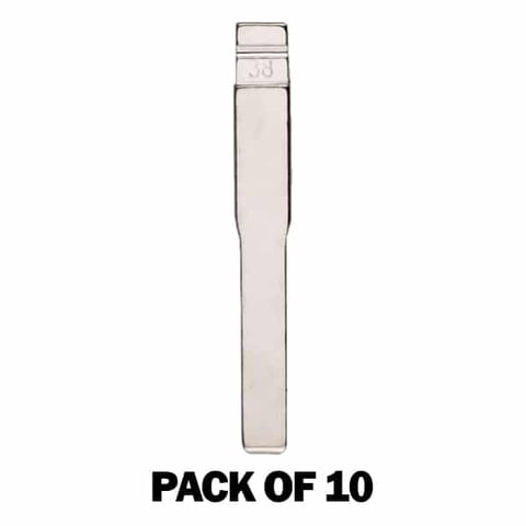 (Pack of 10) KEYDIY Key Blade – Ford Focus HU101- (#38) – For Xhorse / Keydiy Universal Remote Flip Keys