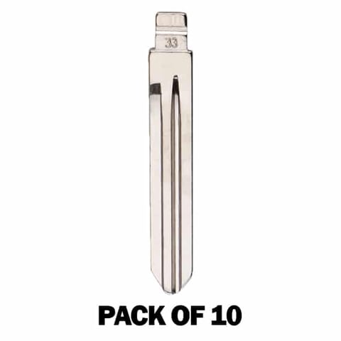 (Pack of 10) KEYDIY Key Blade – Hyundai Accent HY15 (#33) For Xhorse / Keydiy Universal Remote Flip Keys