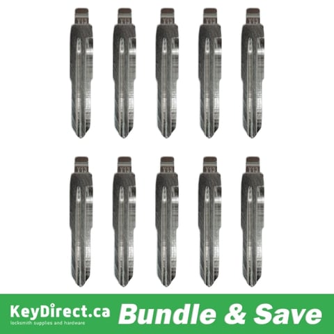 (Pack of 10) KEYDIY Key Blade – Mitsubishi MIT1 (#Y13) For Xhorse / Keydiy Universal Remote Flip Keys