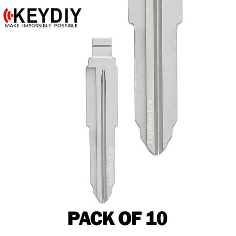 (Pack of 10) KEYDIY Key Blade-Mitsubishi MIT3 #7GAB (KD-MIT3-07GAB) For Xhorse / Keydiy Universal Remote Flip Keys