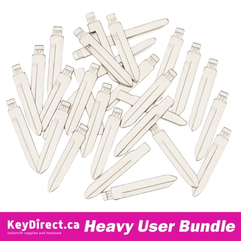 Pack of 50 | KEYDIY Key Blade – Mazda MZ31 / MZ34 (#27) For Xhorse / Keydiy Universal Remote Flip Keys