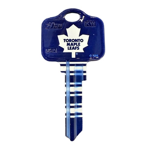 ILCO – Toronto Maple Leafs Key Blank / Keyways: KW, SC1, WR