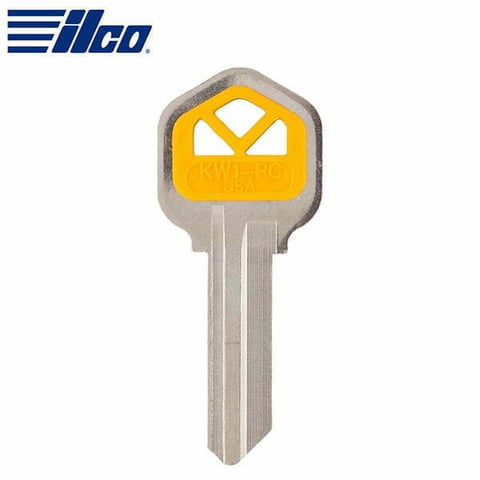 ILCO – Kwikset Plastic Head Key Blank / KW1-PC-YELLOW