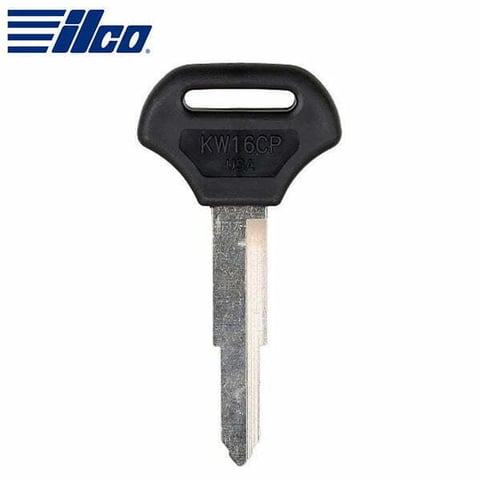 ILCO KW16C-P Kawasaki Motorcycle Plastic Head Key Blank