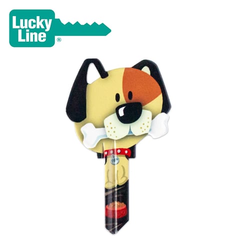 LuckyLine – Key Shapes™ Dog Key Blank -1/CD