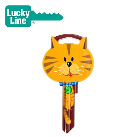 LuckyLine – Key Shapes™ Cat Key Blank -1/CD