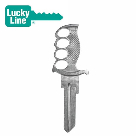 LuckyLine – Key Shapes™ Forged Knife Key Blank -1/CD