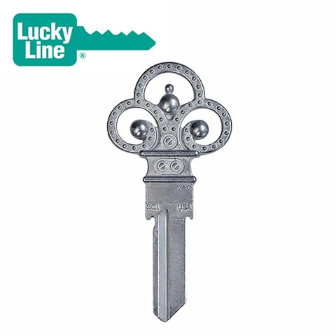 LuckyLine – Key Shapes™ Forged Skeleton Key Blank -1/CD