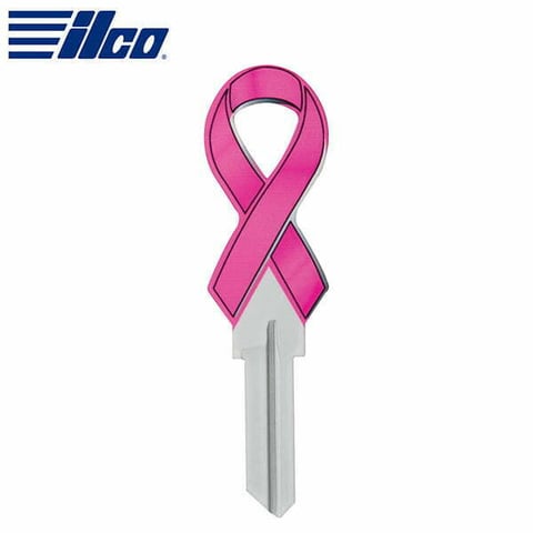 ILCO Personali-Keys® – RIBBON / Keyways: KW, SC1, WR / Individually Carded / PINKRIB Breast Cancer Research