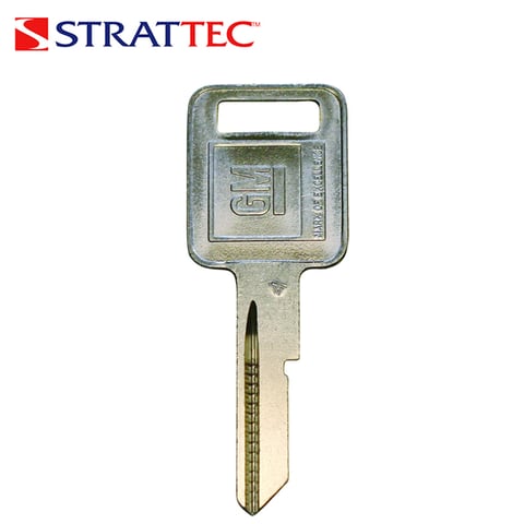 Strattec – GM Metal Key Blank / 50A GRV / GM Logo / 320588