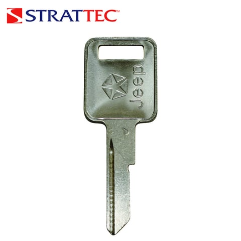 Strattec – 321816 Metal Key Blank / Jeep Logo / NON RFID