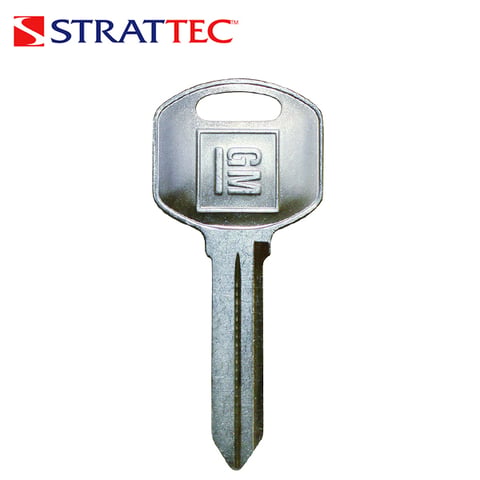 Strattec – GM Metal Key Blank / GM Logo / 75 GRV / NON RFID / 322177