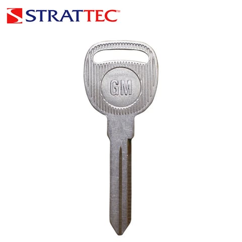 Strattec – GM Metal Key Blank / GM Logo / B91 / 323757