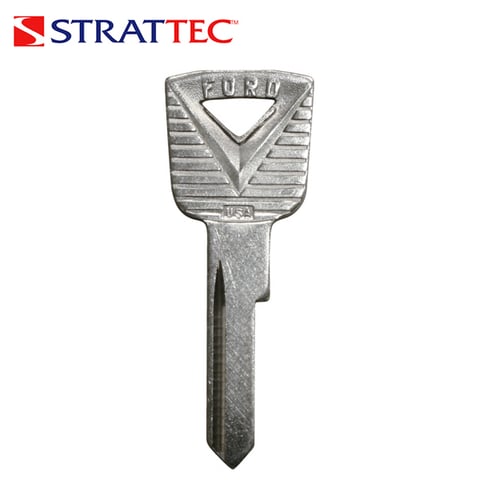 Strattec – Ford Metal Key Blank / H27 / Ford Logo / 32838