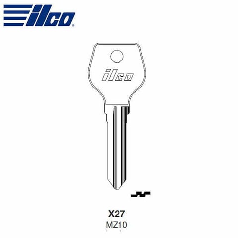 ILCO – Mazda MZ10 / X27 Key Blank