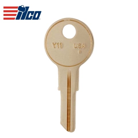 ILCO – Y11 YALE Key Blank / Brass / Y11-BR