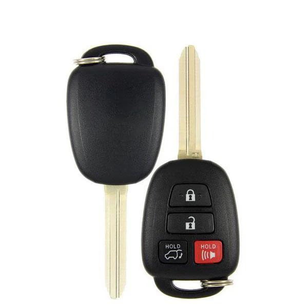 2015-2018 Toyota RAV4 / 4-Button Remote Head Key (H Chip)