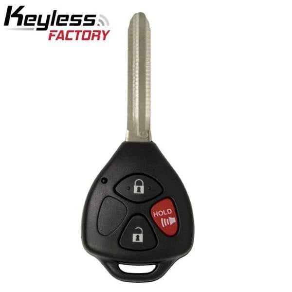 2010-2018 Toyota / 3-Button Remote Head Key