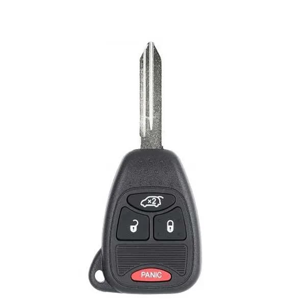 2004-2008 Chrysler Jeep / 4-Button Remote Head Key