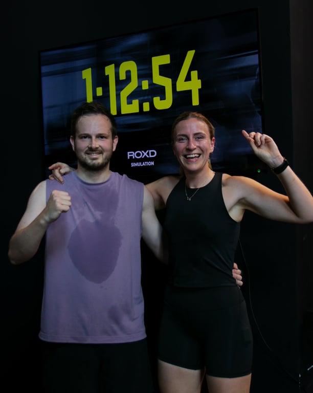 Athletes after completing the ROXD Simulation
