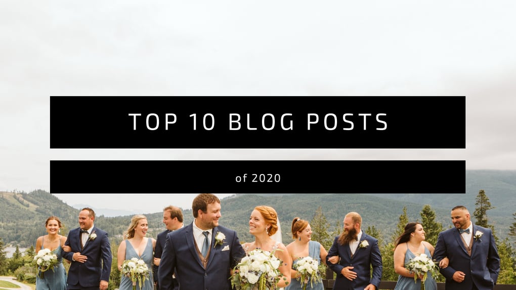 top 10 wedding blog posts of 2020