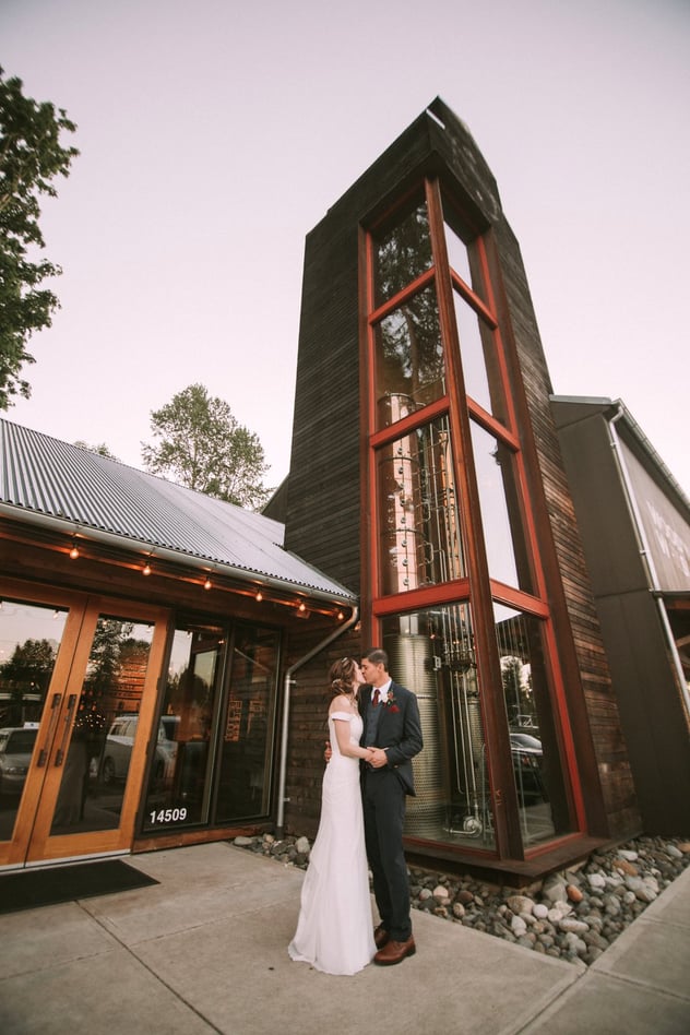 Woodinville Whiskey Hollywood Tavern Wedding