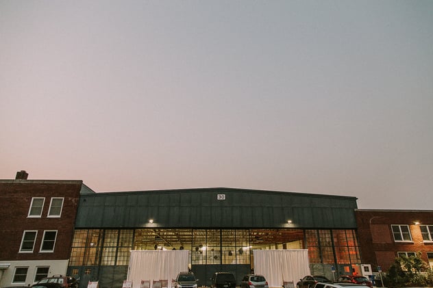 Hangar 30 and Magnuson Park Wedding