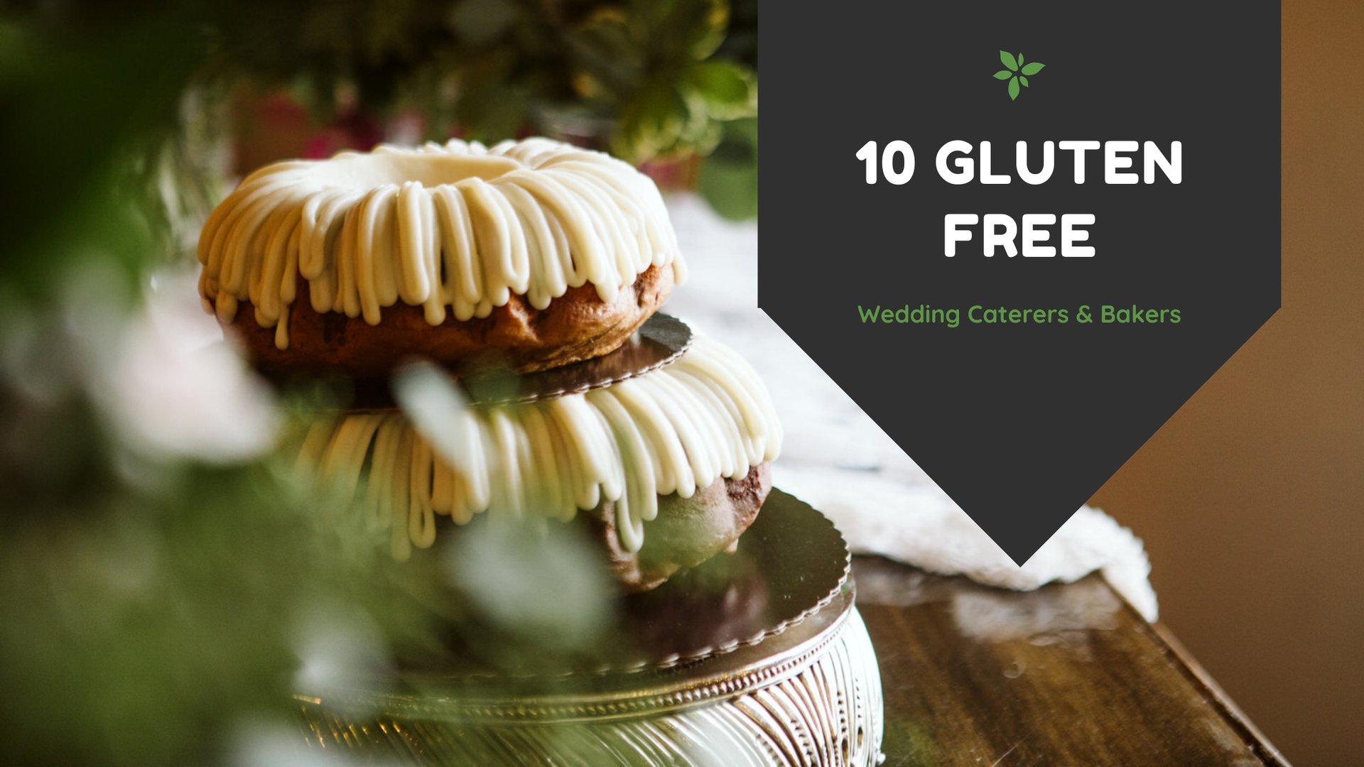 gluten free wedding catering and bakers