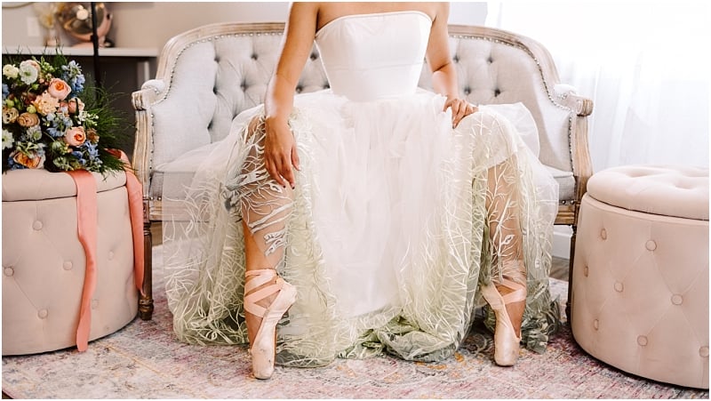snohomish ballerina bride