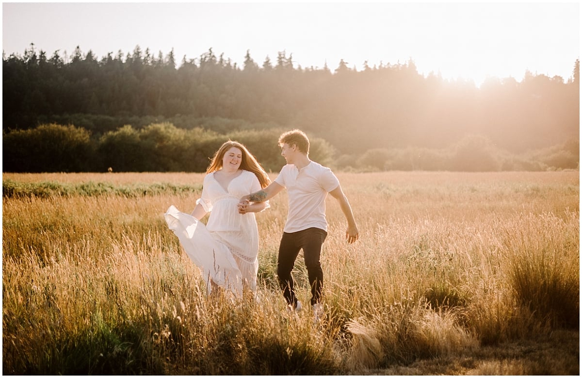 iverson beach anniversary session on camano island