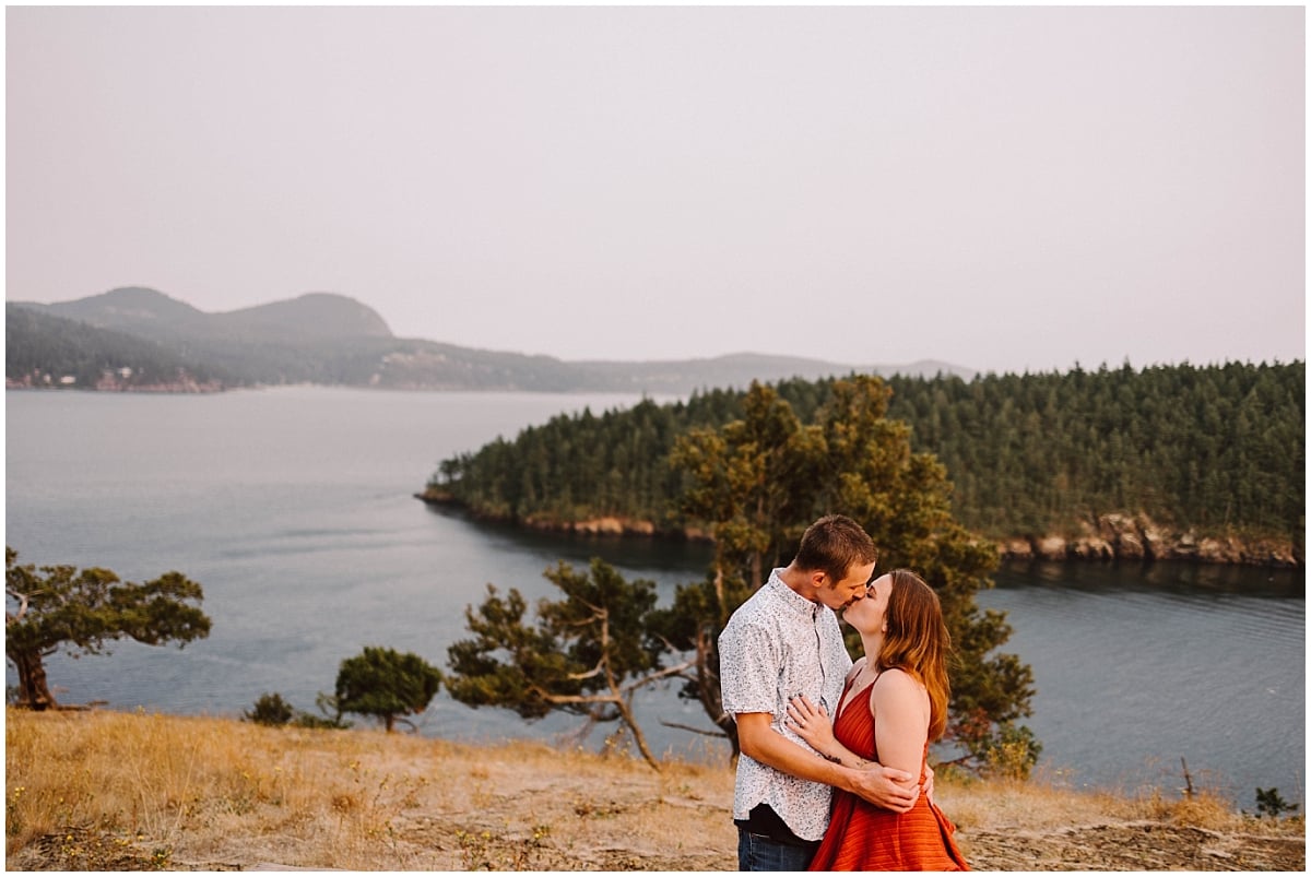washington state park in anacortes anniversary session