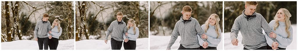 Mountain Loop Engagement Session
