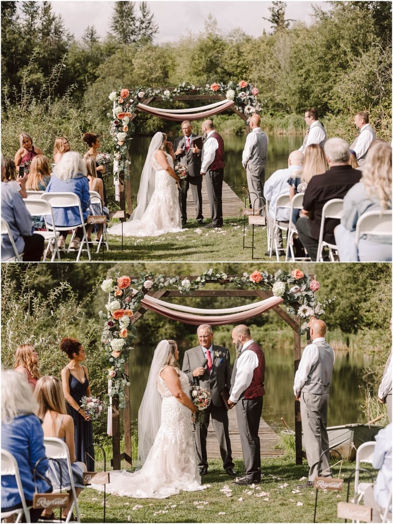 Sadie Lake Wedding with Jewel Tones