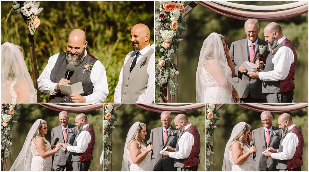 Sadie Lake Wedding with Jewel Tones