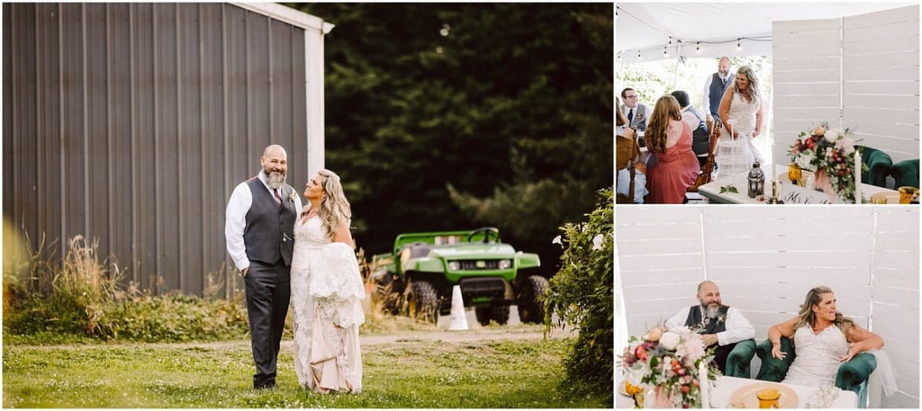 Sadie Lake Wedding with Jewel Tones