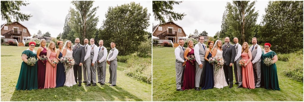 Sadie Lake Wedding with Jewel Tones