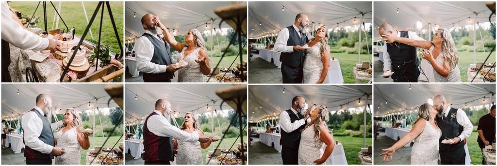 Sadie Lake Wedding with Jewel Tones