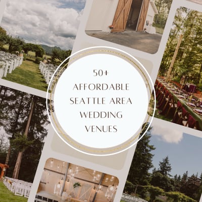 50 affordable seattle area wedding venues list by GSquared Weddings Photography