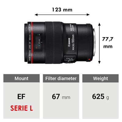Products | Canon EF 100mm f/2.8L Macro IS USM