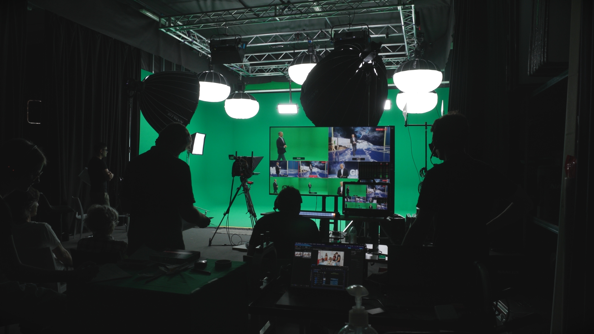 Virtual set e XR studio