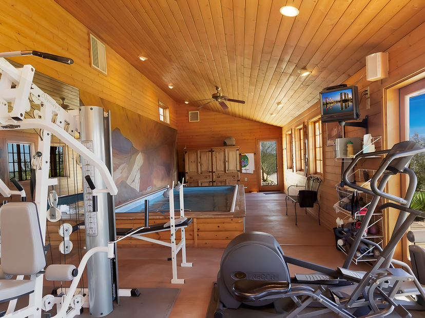 Fitness and movement studio at Bubbling Wells Oasis