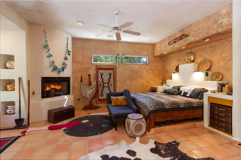 Estate grounds and gardens at Bubbling Wells Oasis Desert Hot Springs