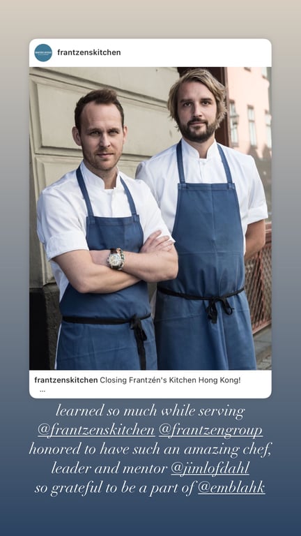 FRANTZÉN'S KITCHEN - Bjorn Frantzén, JIM LÖFDAHL