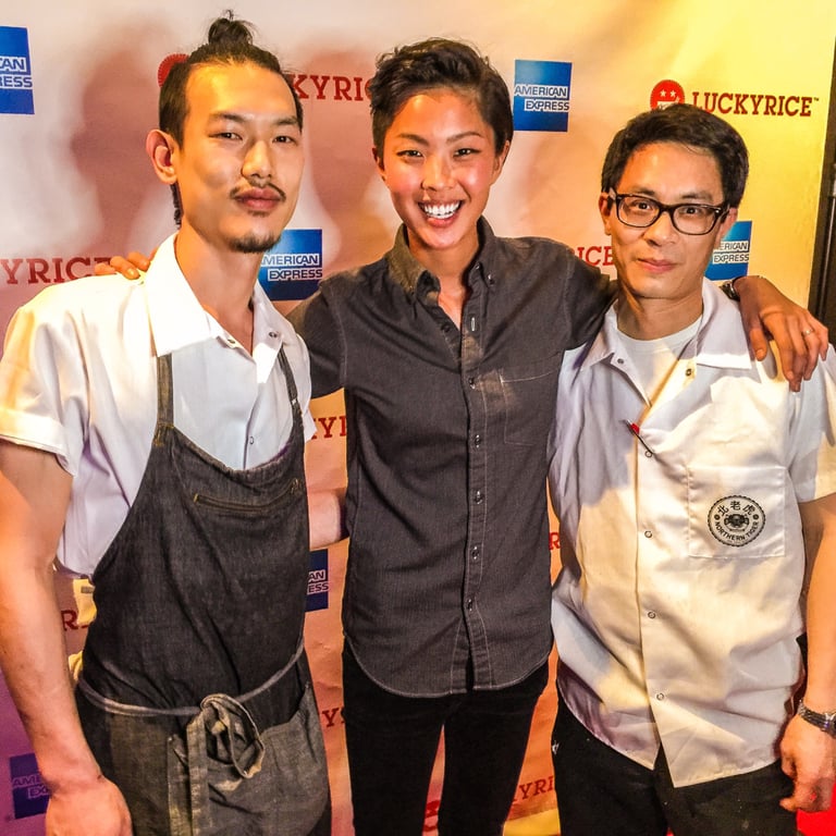 Lucky rice Grand Feast, Mandarin Oriental Hotel NYC - Kristin Kish, doron Wong 