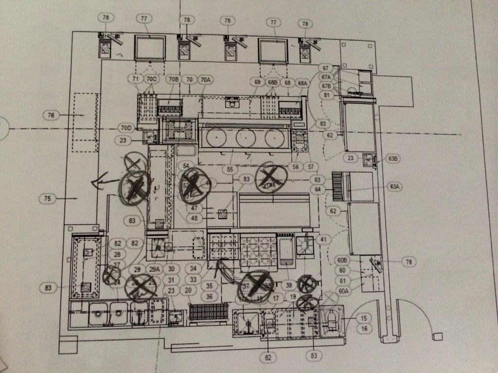 Northern Tiger at Brookfield Place — kitchen drawings, YUI Design